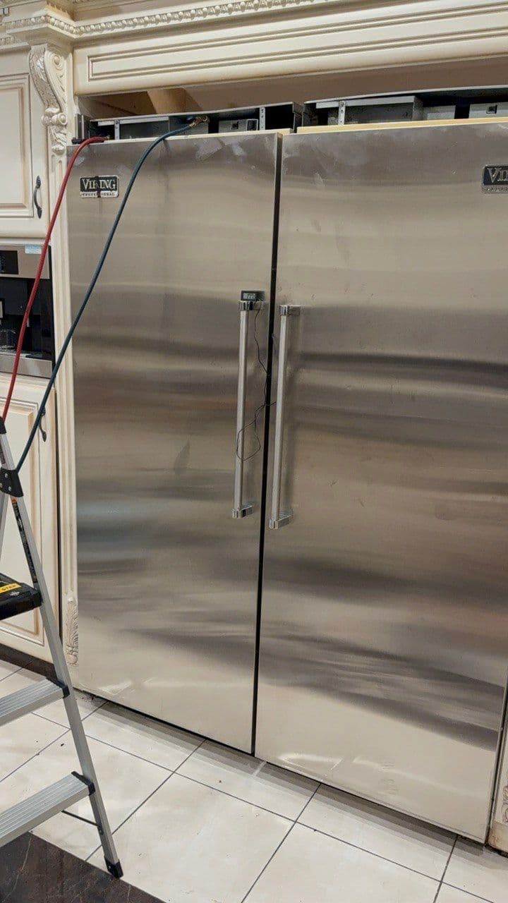 Viking refrigerator repair in Encino, CA — job photo by IP Tech Appliance Repair