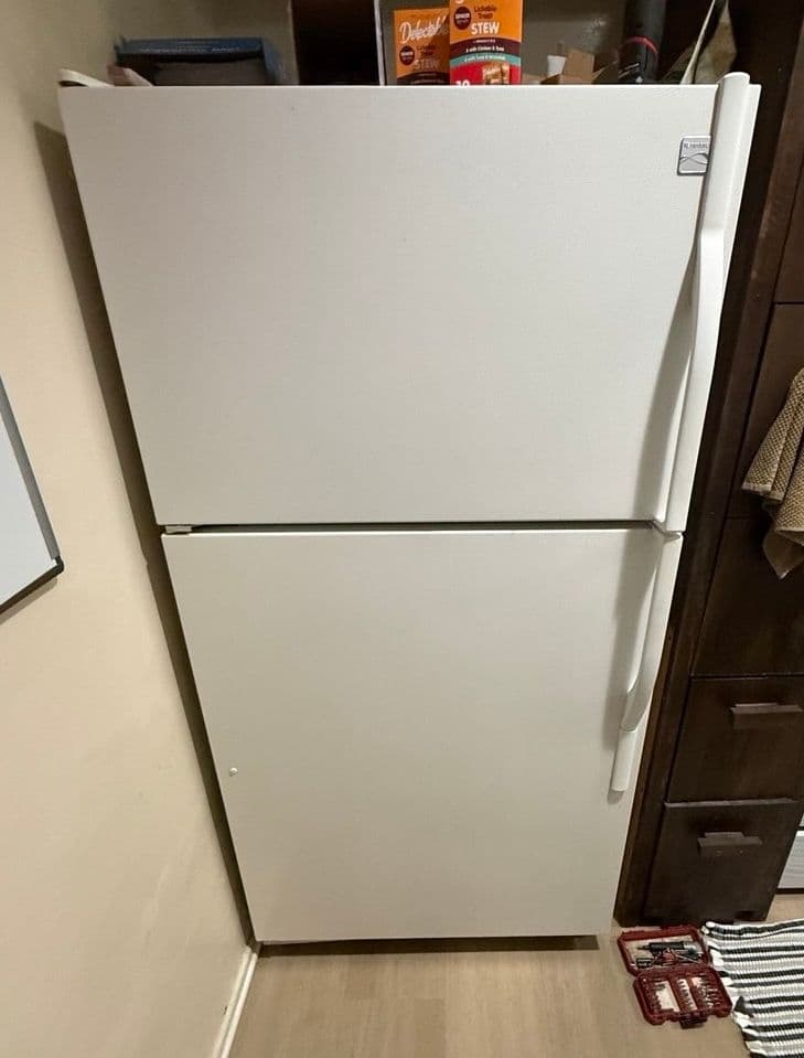 Kenmore refrigerator repair in North Hollywood, CA — job photo by IP Tech Appliance Repair