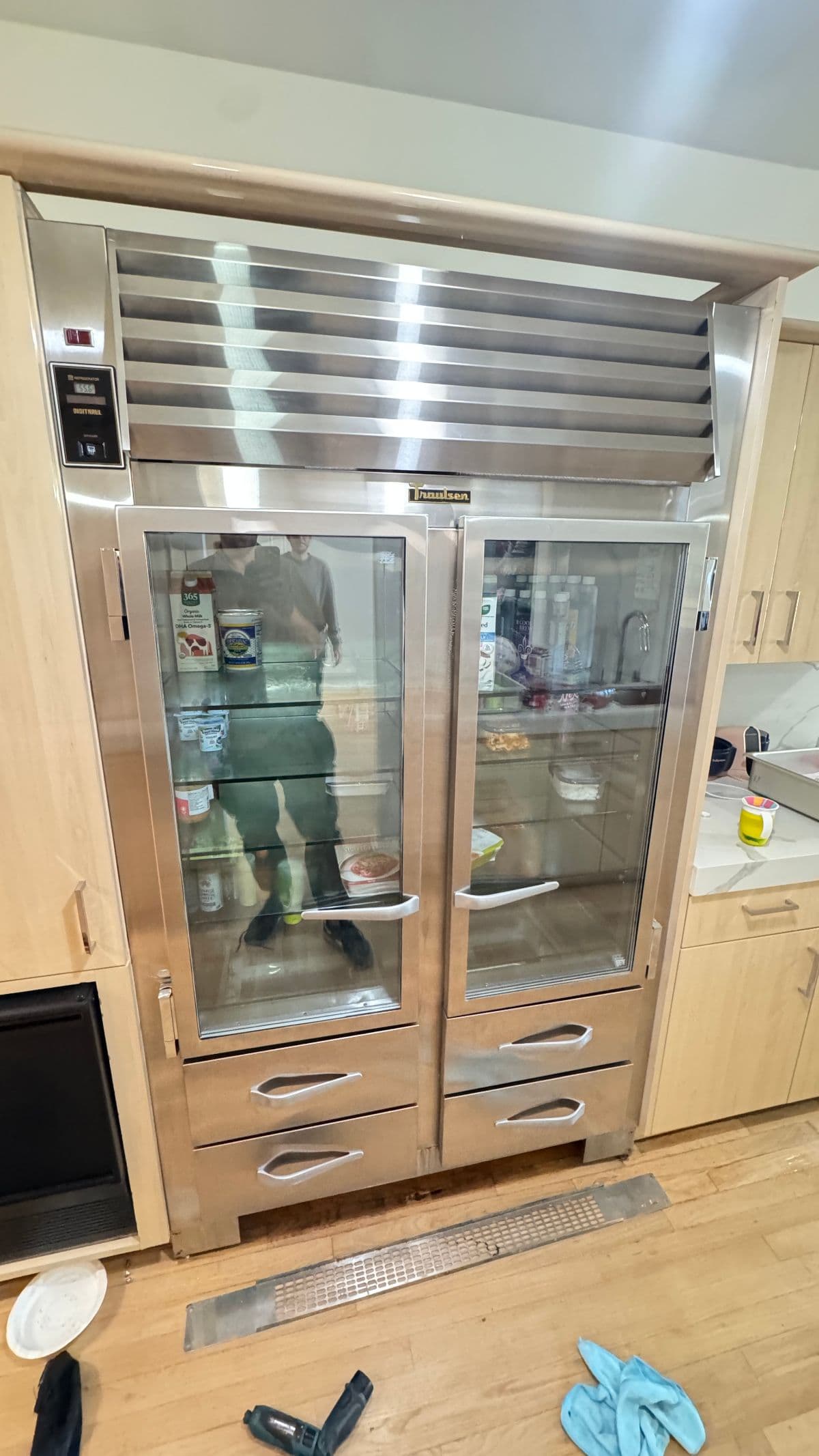 Traulsen commercial refrigerator repair in Westwood, CA — job photo by Techmeeting LLC Commercial Refrigeration Repair